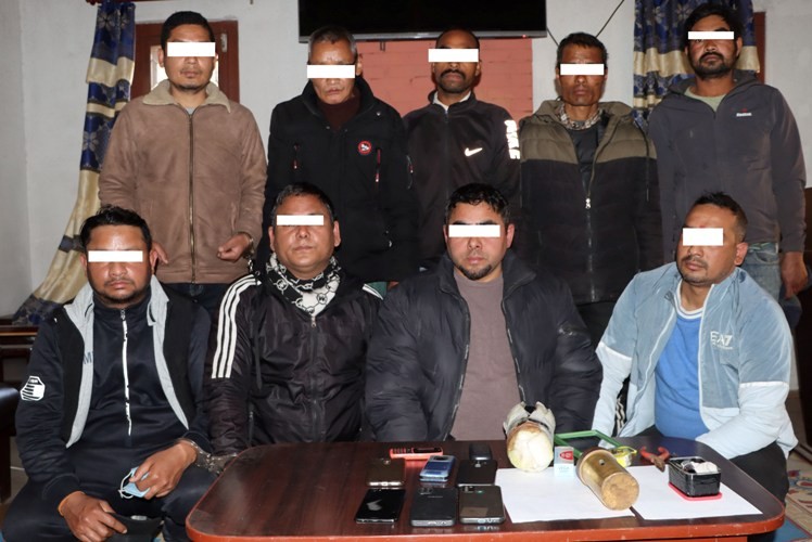 रेड मर्क्युरी भन्दै ठगी गर्ने कार्यमा संलग्न ९ जना पक्राउ